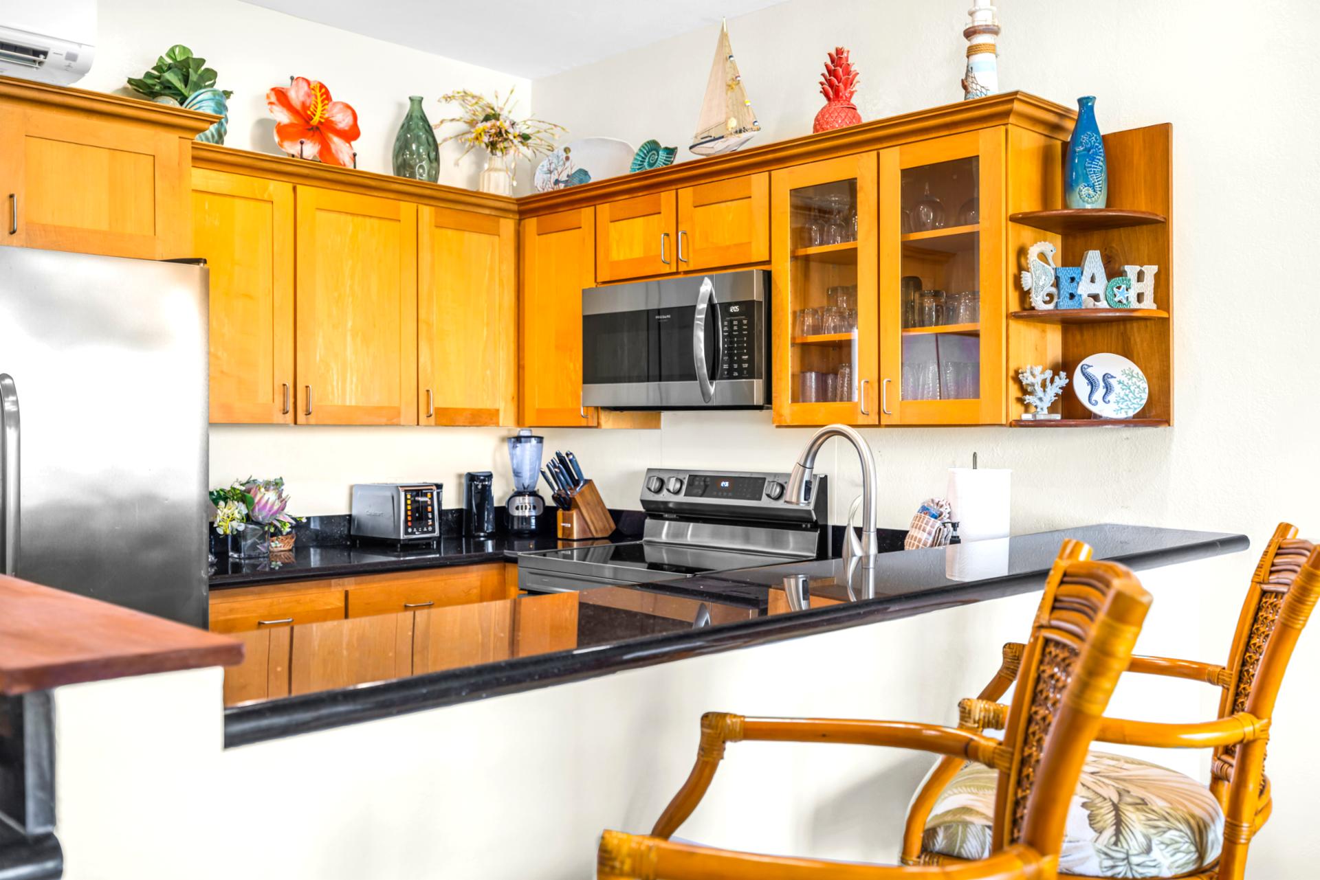 A cheerful kitchen made for relaxed vacation cooking NAP-B42