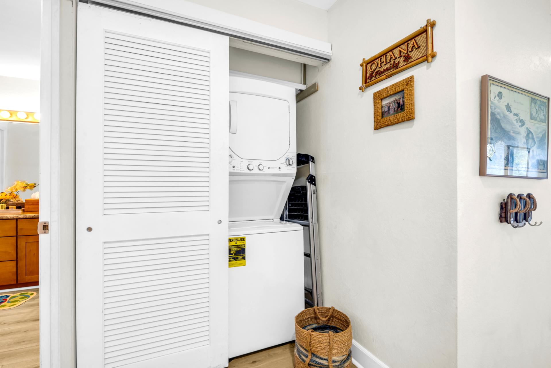 Convenient laundry area for stress free stays  NAP-B42