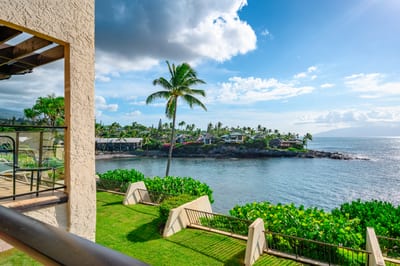 From your lanai, watch the horizon glow and island dreams unfold under a canopy of tropical sunshine NAP-C18