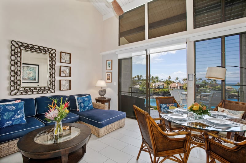 Amazing Living & Dining area with ocean views!