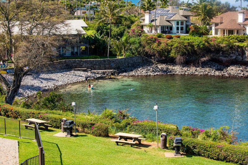 Oceanfront magic, grill, picnic, and dive into crystal waters just steps from your tropical retreat