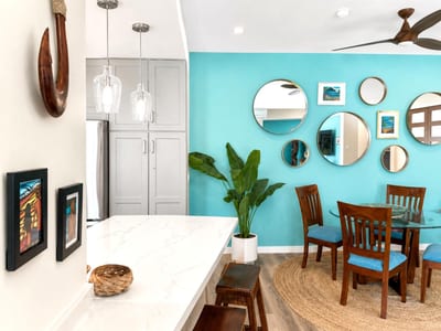 Gather around the table and savor quality time together after a day in paradise