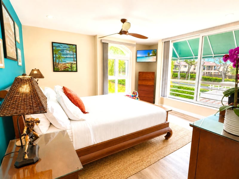 Wake up to tropical surroundings and a beautiful day on Maui