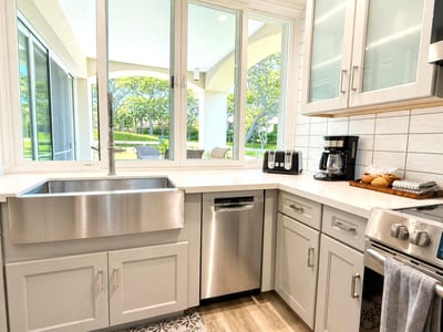 Prepare fresh island-inspired meals in a fully equipped kitchen with plenty of space