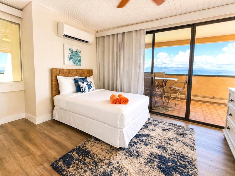 Enjoy direct access to the private third bedroom lanai