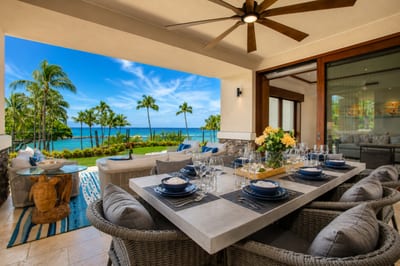 Dine under the island sky, where the sea sings softly in the breeze