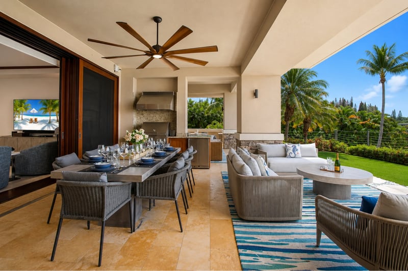 Perfect for hosting, with incredible views from every angle.