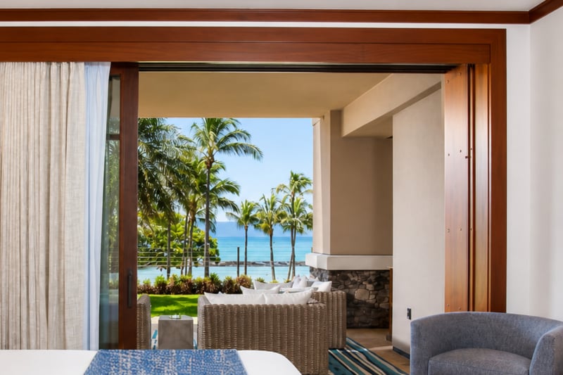 Gorgeous views from your private patio off of the Primary Suite.