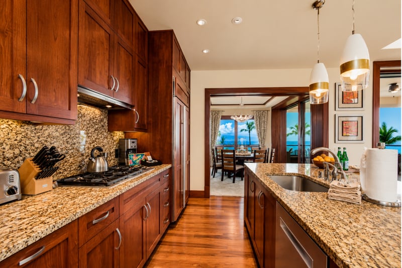 Modern kitchen with everything you need to create tropical feasts at home MON-1303