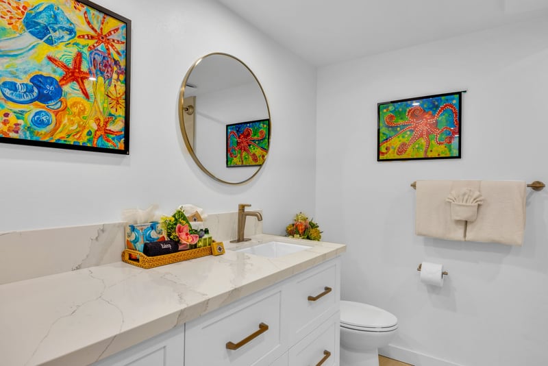 Fresh, modern touches for spa-like mornings
