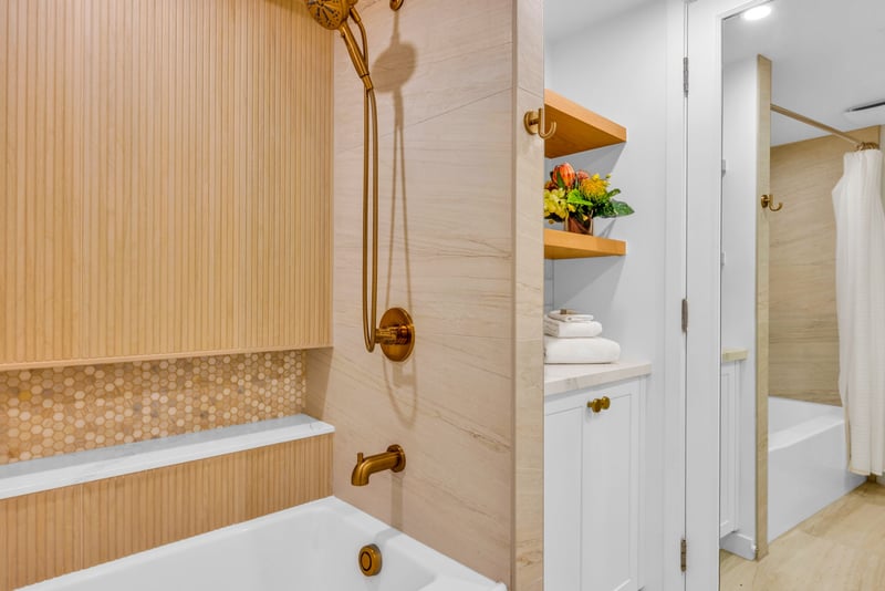 A fresh shower that feels like paradise