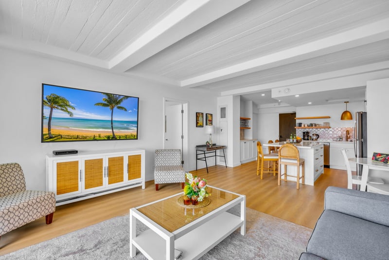 Your spacious Maui retreat with all the comforts of home.