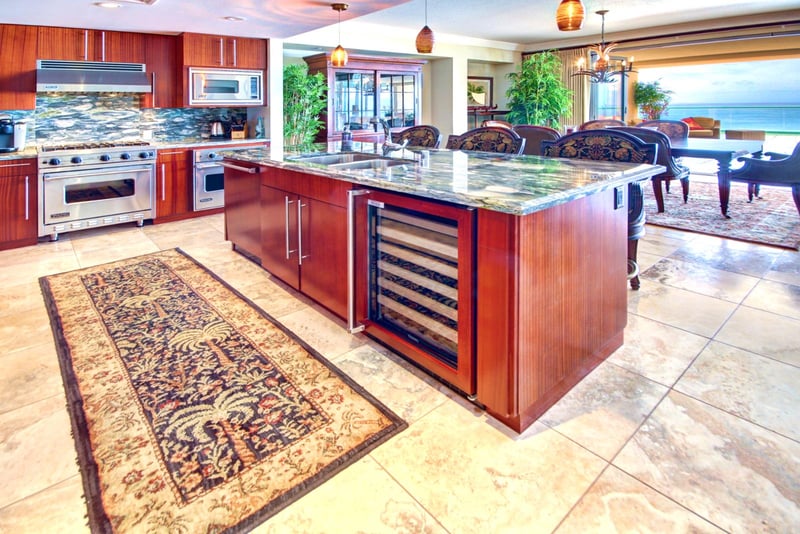 Cook like you’re home with high-end appliances and gorgeous finishes all around

