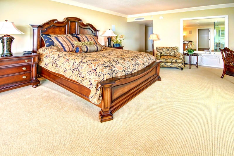 Classic design and calm surroundings make this master suite a true escape

