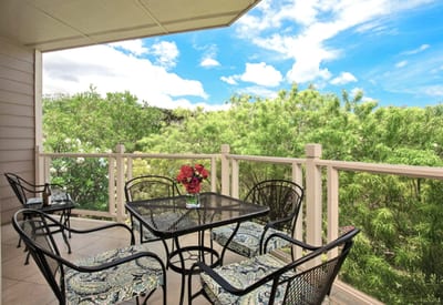 The perfect place to relax with a glass of wine at the end of the day