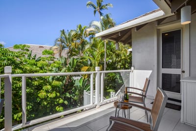Comfortable sun drenched seating areas abound on the wrap around lanai
