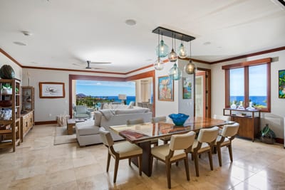 Some spaces are decorated, but this one feels composed—like a symphony in soft taupe with ocean breeze percussion