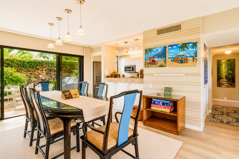 Stylish dining space perfect for family gatherings.