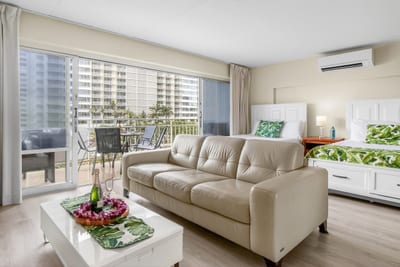 Relax and unwind while enjoying beautiful views from the comfort of your suite.