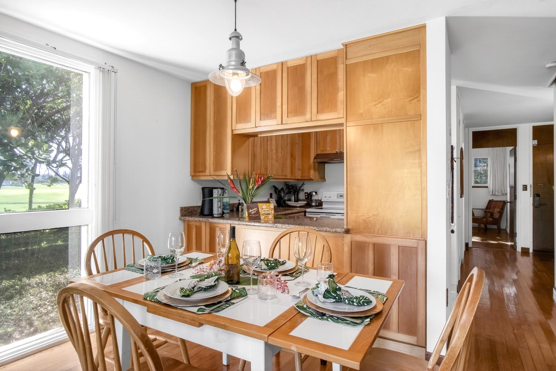 A spacious kitchen ready for effortless vacation meals