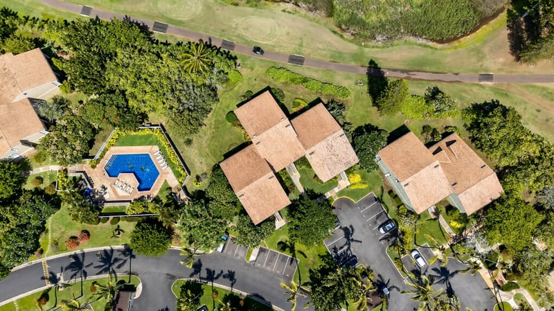 Enjoy an aerial view of your peaceful tropical retreat KUL-E113