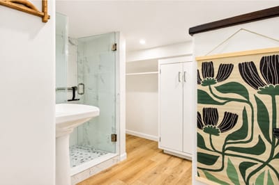 No morning rushes here; enjoy the convenience and privacy of your beautifully maintained additional bathroom.