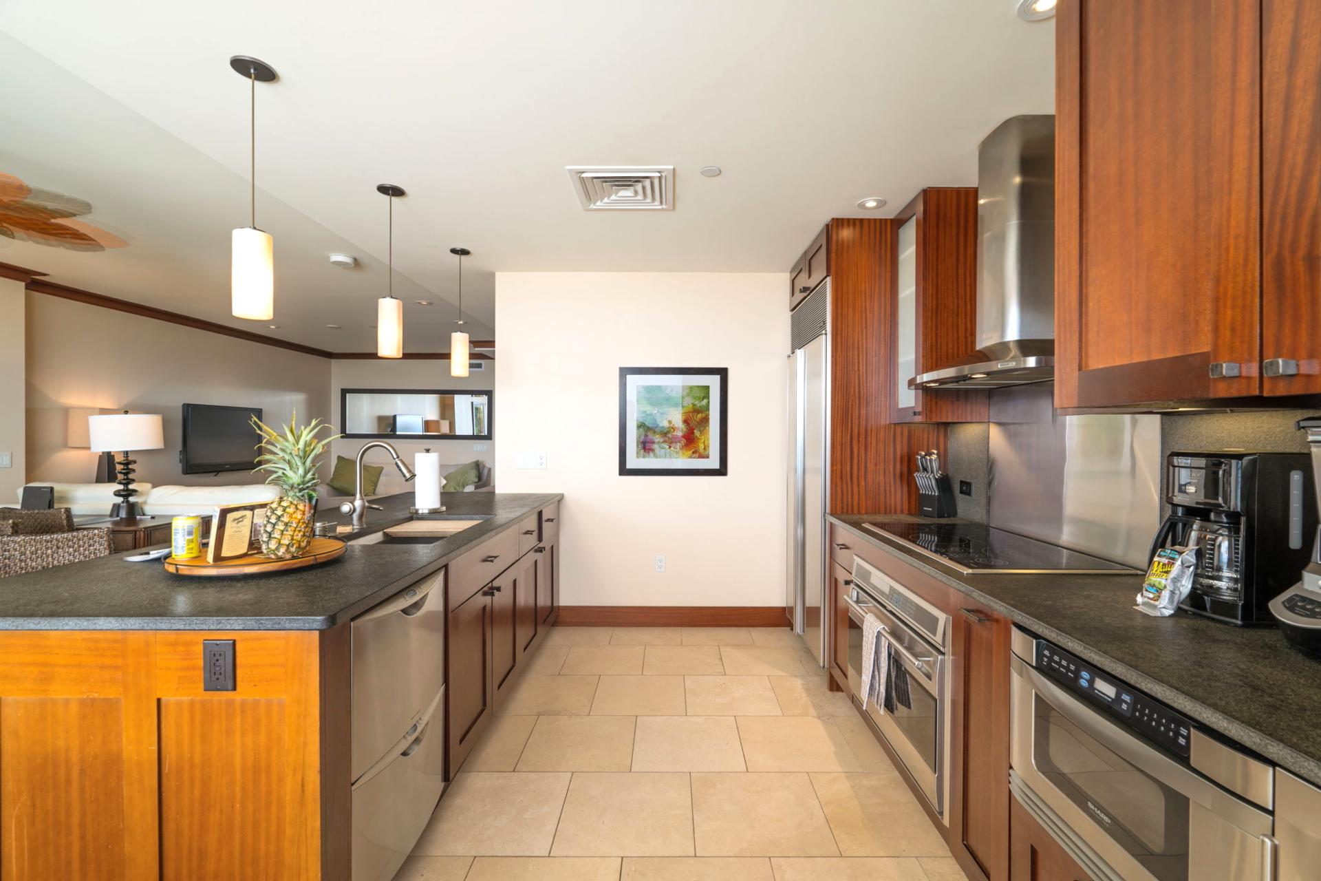 The oven range is fit for a five-star feast—or at the very least, a legendary grilled cheese with ocean views    