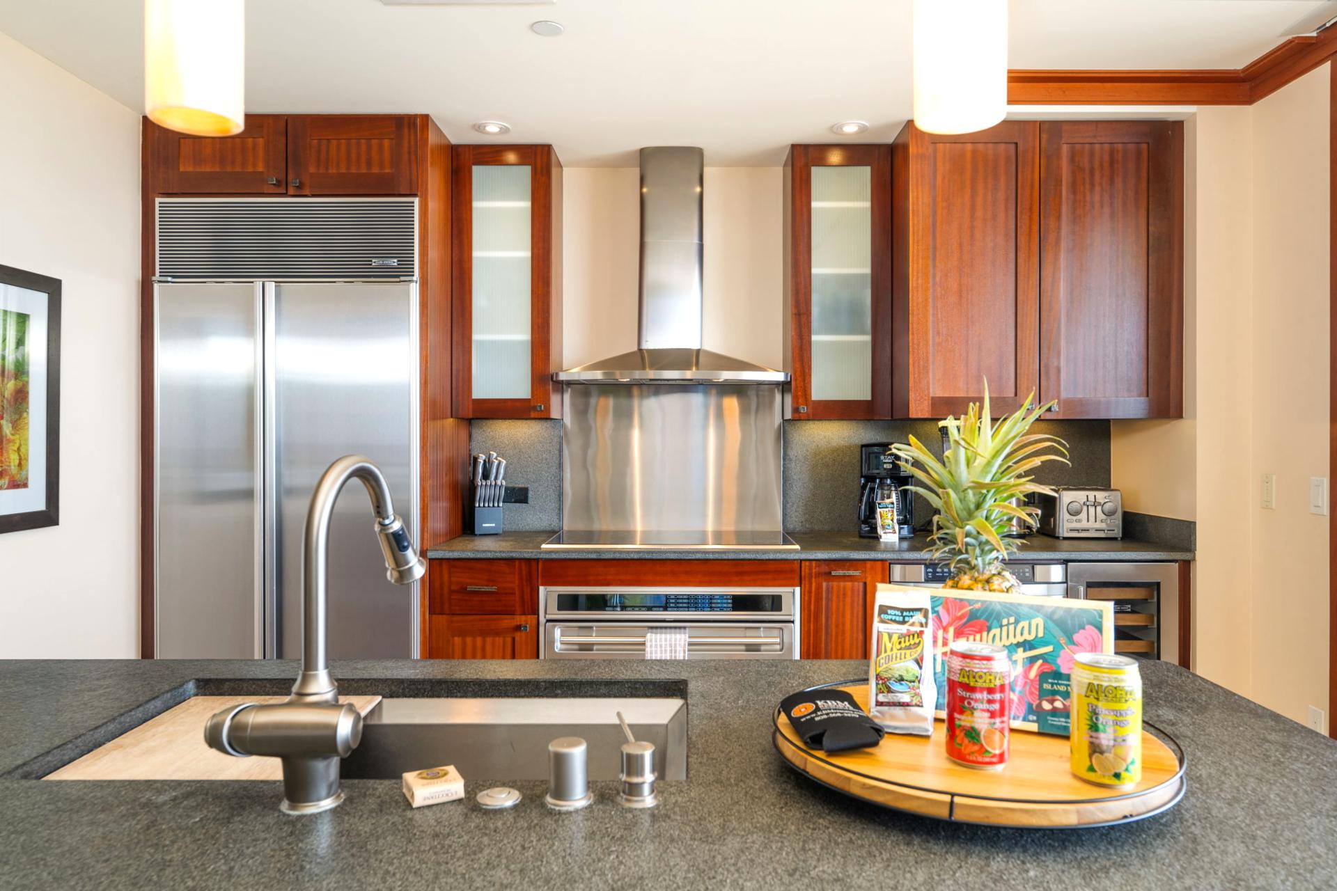 Your morning coffee gets a side of sea breeze, thanks to lanai doors that disappear like a magician’s trick    