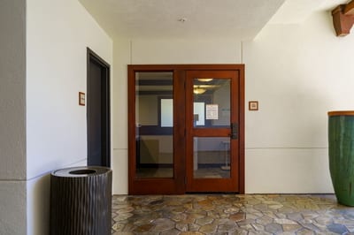 Arrive to a sense of ease—lush details, tranquil tones, and the promise of paradise just through the door