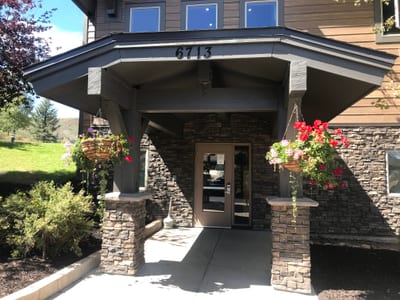 Covered entry makes arrivals easy year-round and adds a polished first impression.