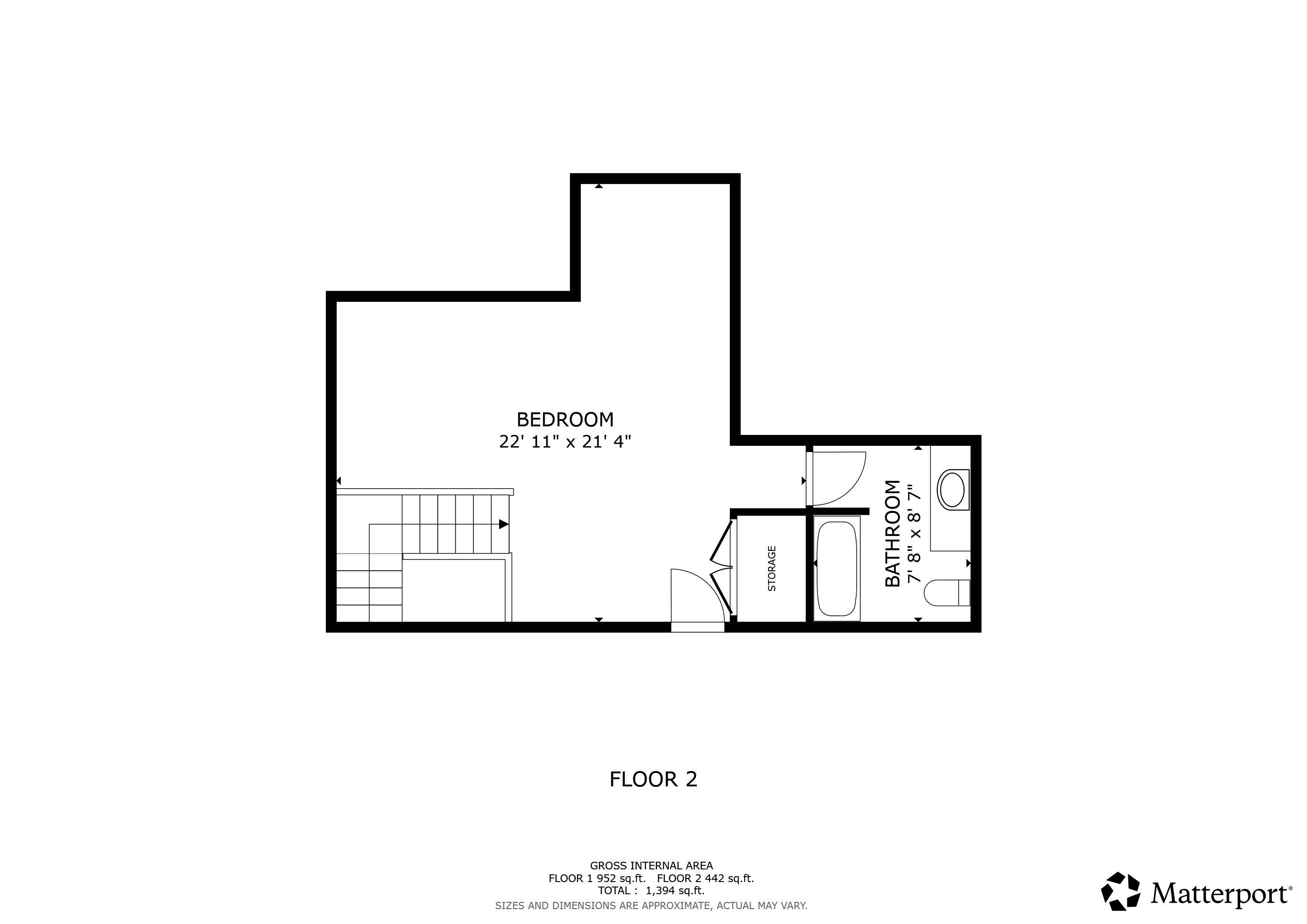Upstairs loft features a Queen bed, two Twin XLs, private full bath, and space to spread out.