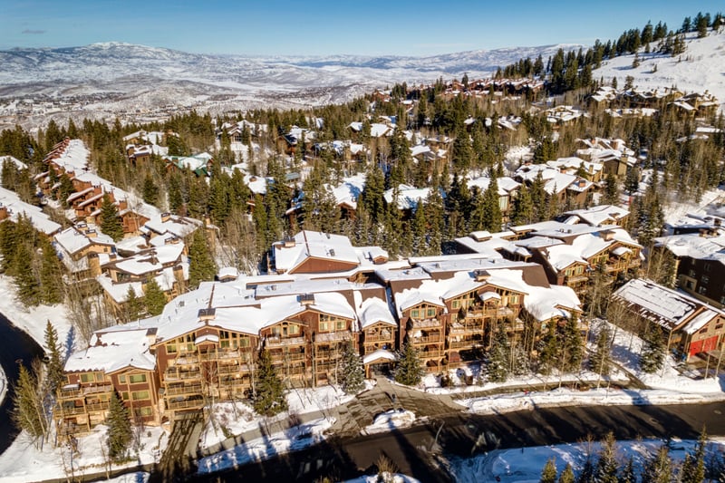 Snow-covered luxury nestled in the heart of Deer Valley paradise. BBL-351A