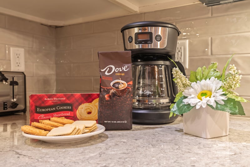 Wake up to the smell of fresh coffee