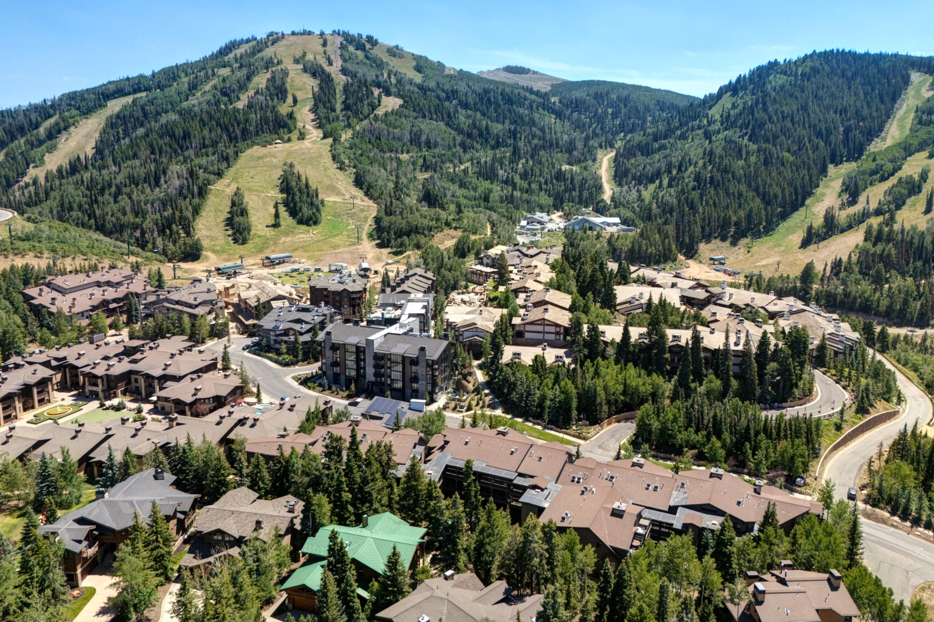 Soak in the beauty of Deer Valley from above. Your lodge is just minutes from world-class slopes, scenic trails, and mountain adventure.