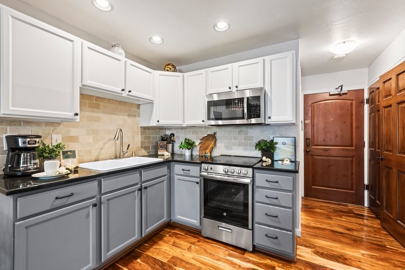 Updated kitchenette for easy convenience