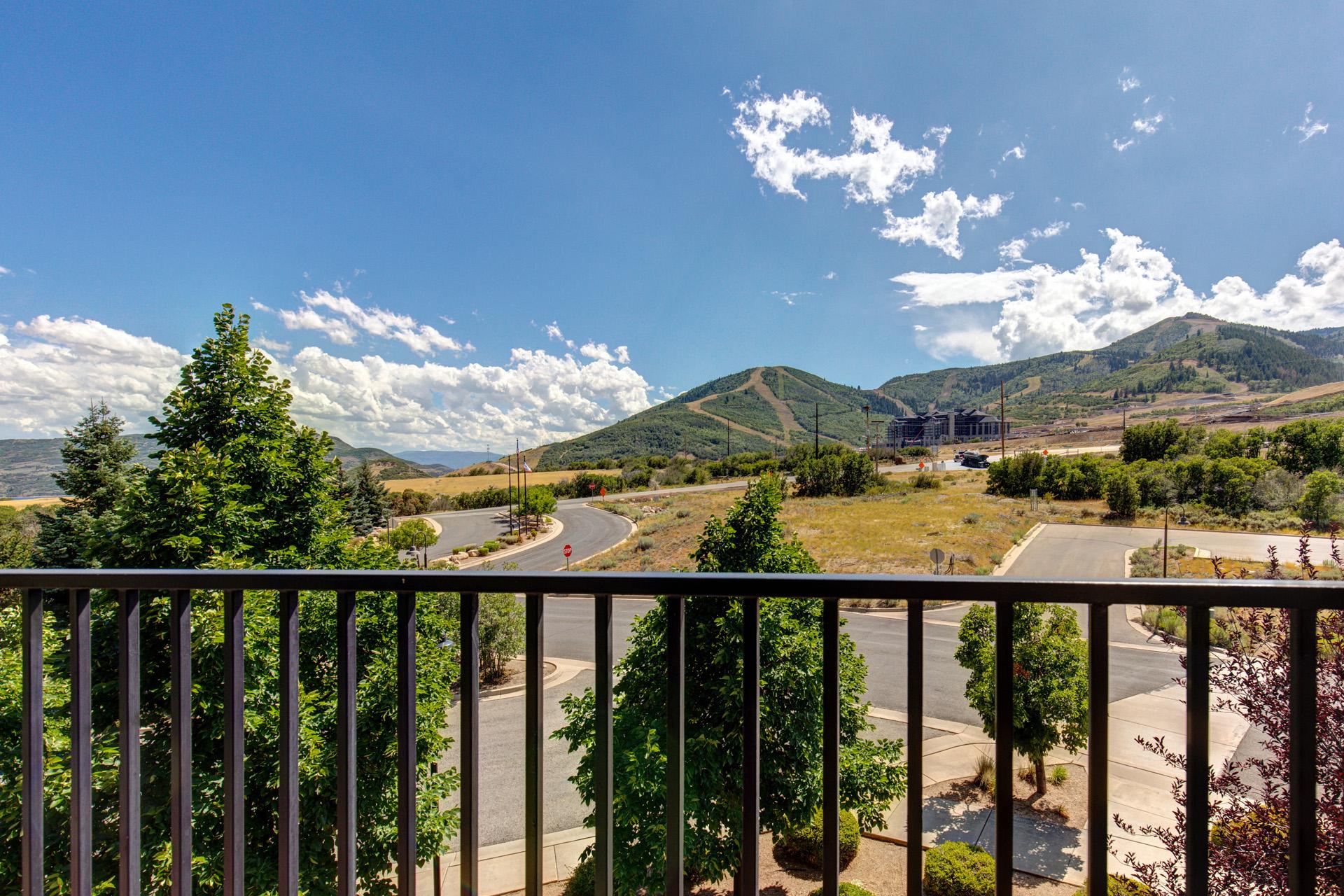 Your private balcony is perfect for morning coffee or evening wine with sweeping mountain views.