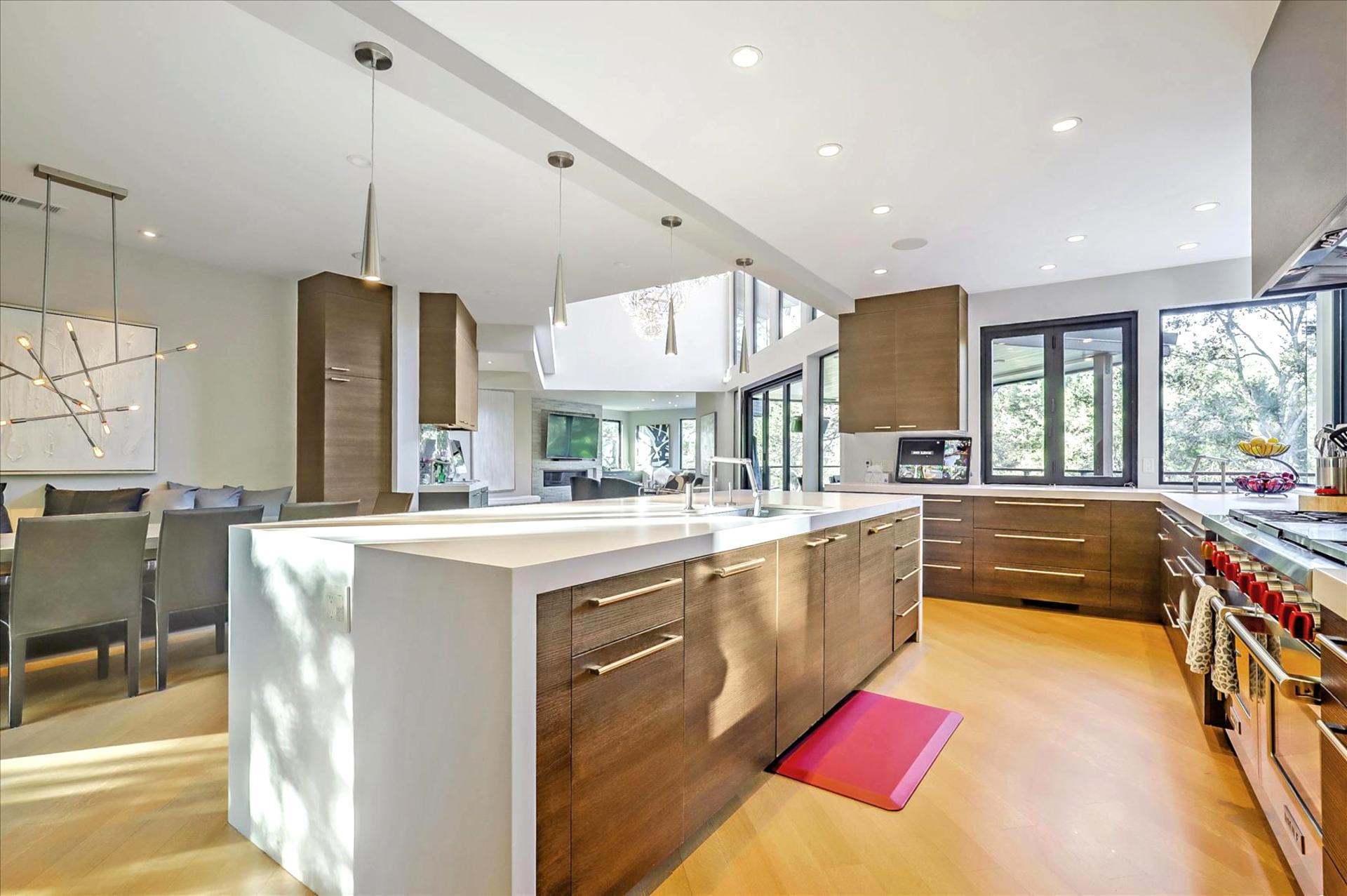 Preparing food while a part of the action