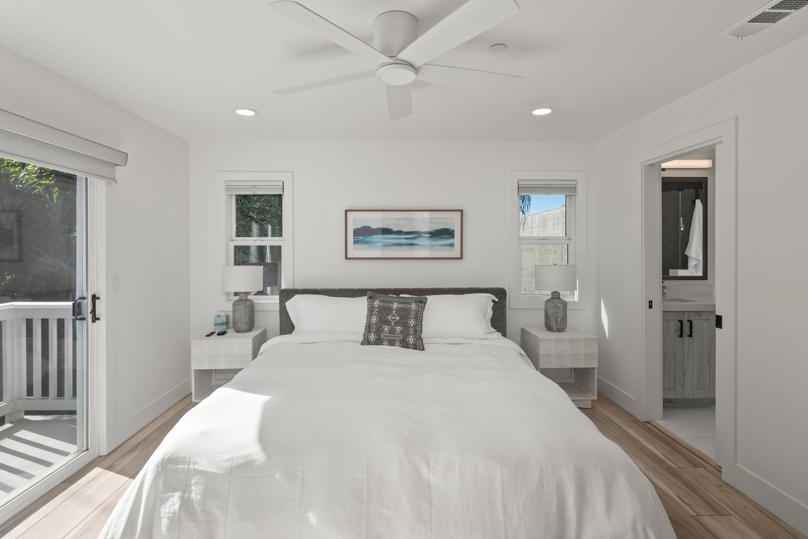 Step onto your private balcony for fresh air and leafy neighborhood views, a peaceful pause between activities.