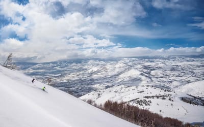 Park City transforms into a snowy wonderland, with trails and lifts just minutes away.