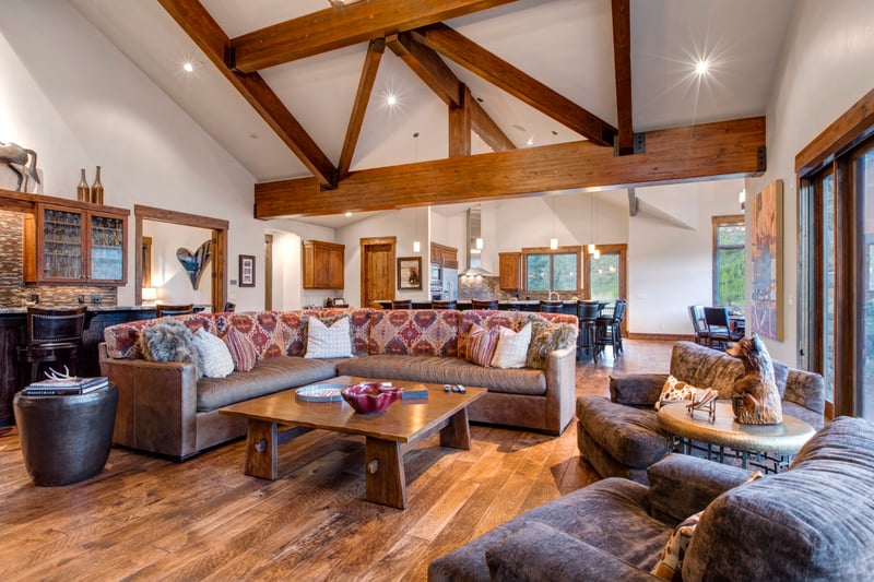 Gather for evenings by the fire in the heart of the home.