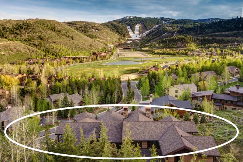 Expansive Snow Park Deer Valley views create the perfect backdrop for your vacation escape.