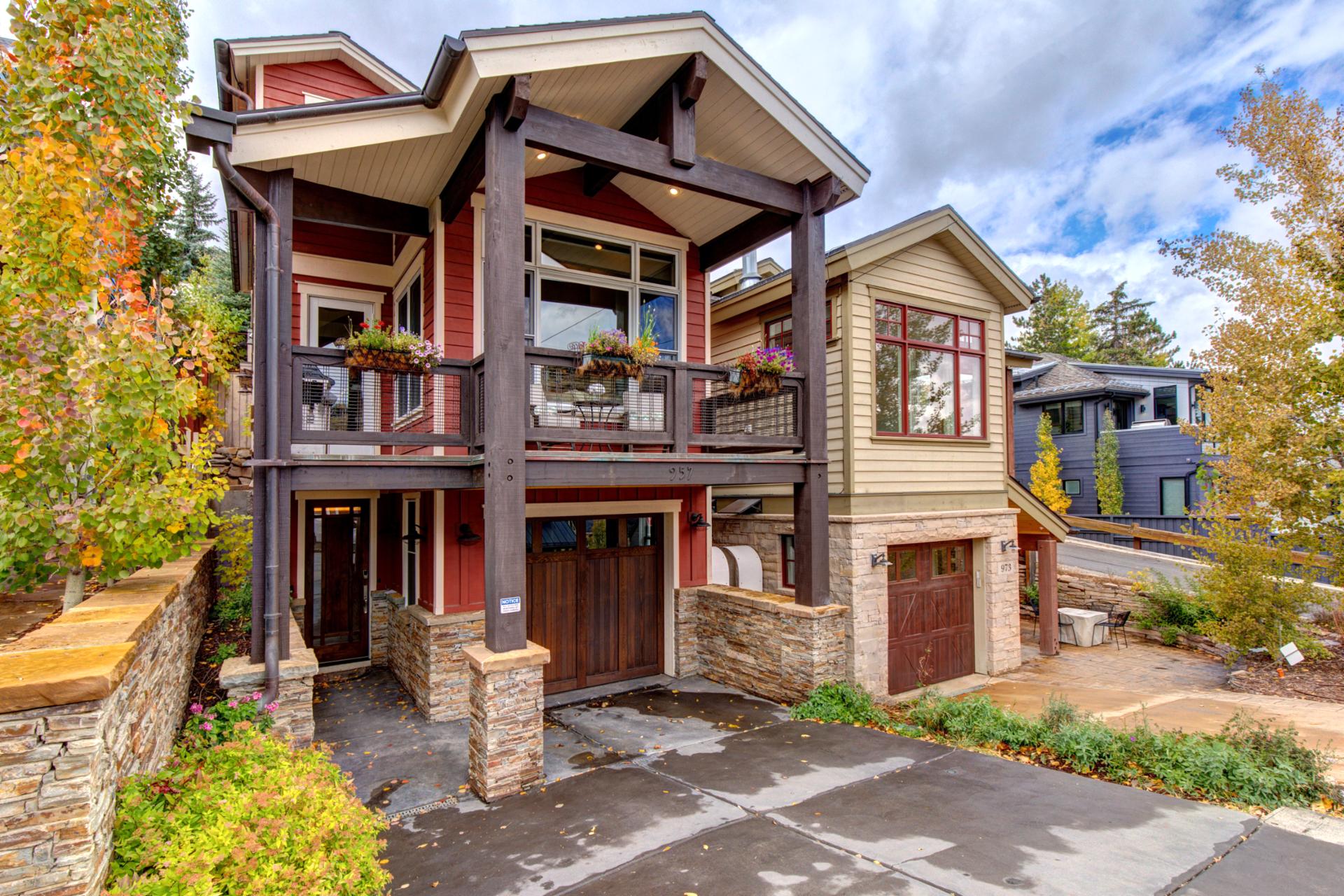 Private garage parking and a flat driveway make coming and going a breeze.