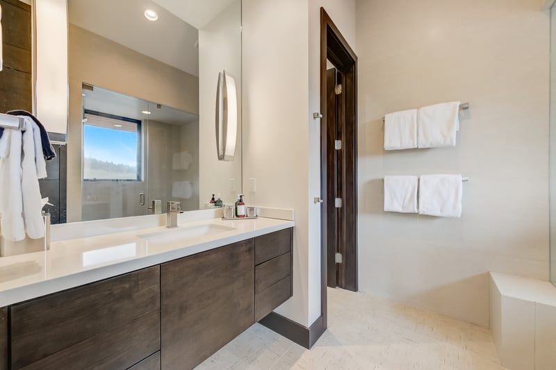 Streamlined design and premium fixtures elevate your daily refresh.