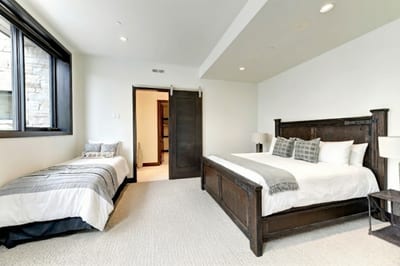 Guest suite with King bed and twin for comfort. PCO-184M