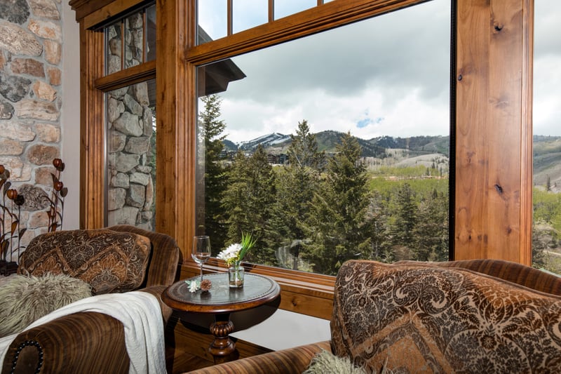 Enjoy morning coffee or evening wine with a view from your cozy window seating nook.