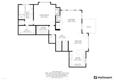 Full schematic floor plan of the home across all three levels.