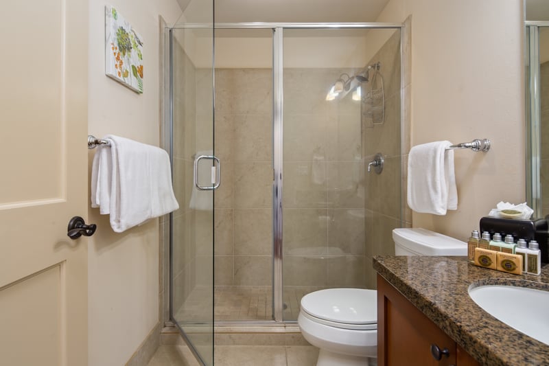 Perfectly appointed and immaculately clean—your personal spa corner
