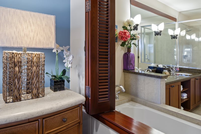 Clean, crisp, and quietly luxurious—perfect for relaxing after a beach day