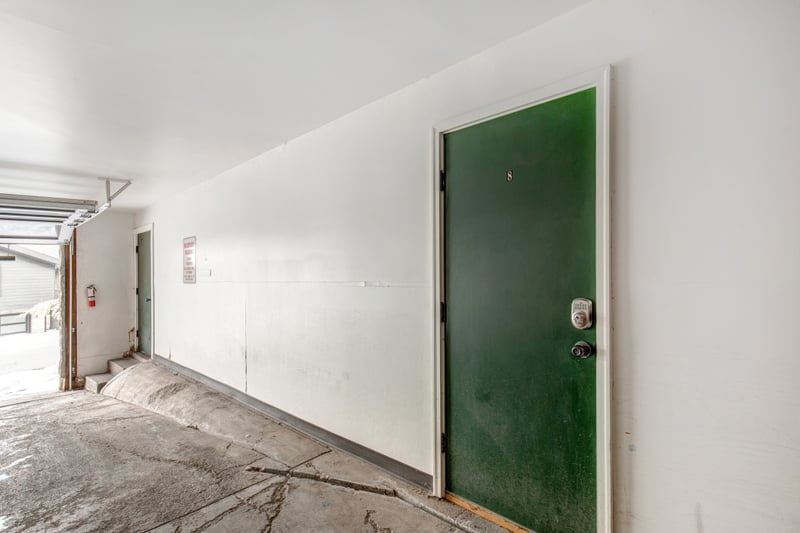 Secure entry and indoor garage access add ease to your mountain getaway.