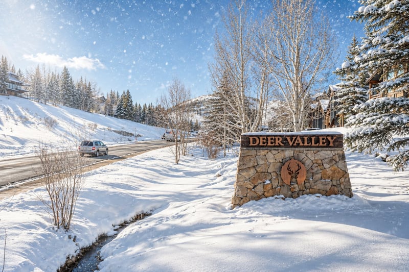 Welcome to Deer Valley. Your luxury alpine escape nestled in fresh mountain snow.